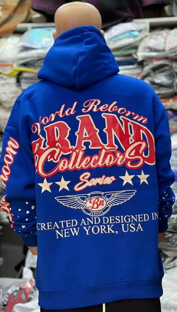 Sweat à Capuche Imprimé Homme