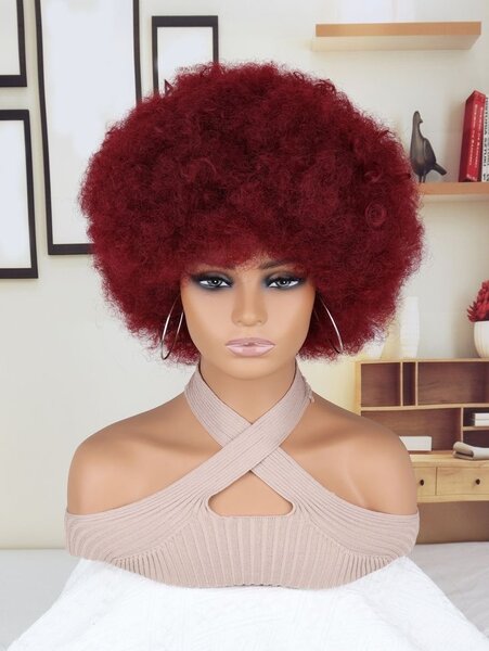 Perruque Afro Bouclée Volumineuse