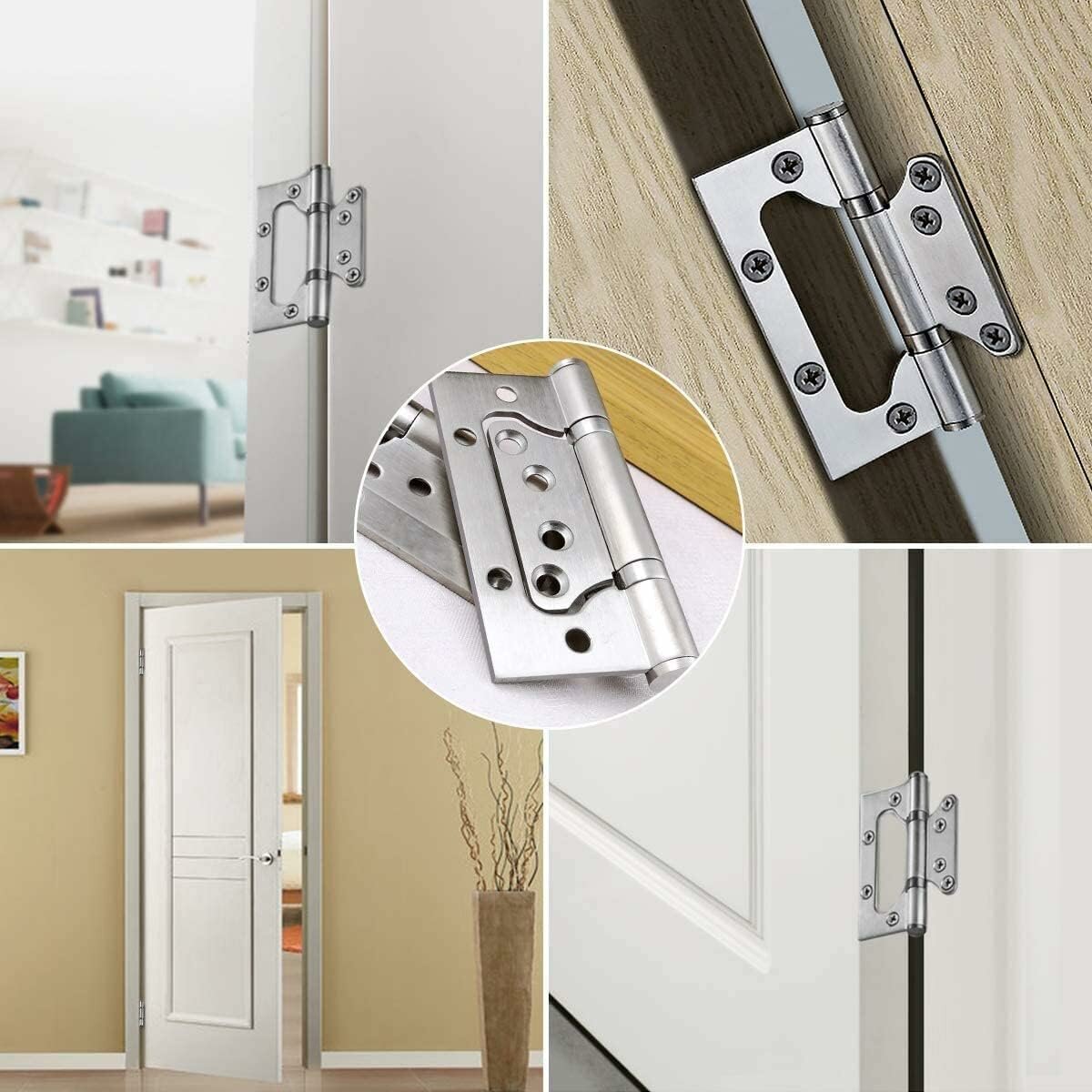 3pcs Charnières de Porte