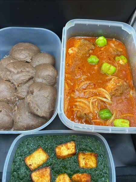 Assortiment de Repas Africains