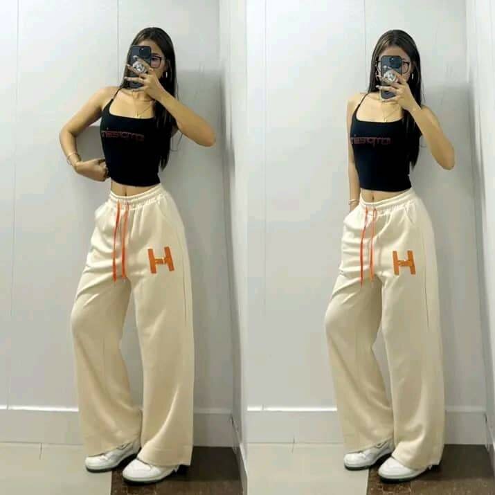 Pantalon large moderne