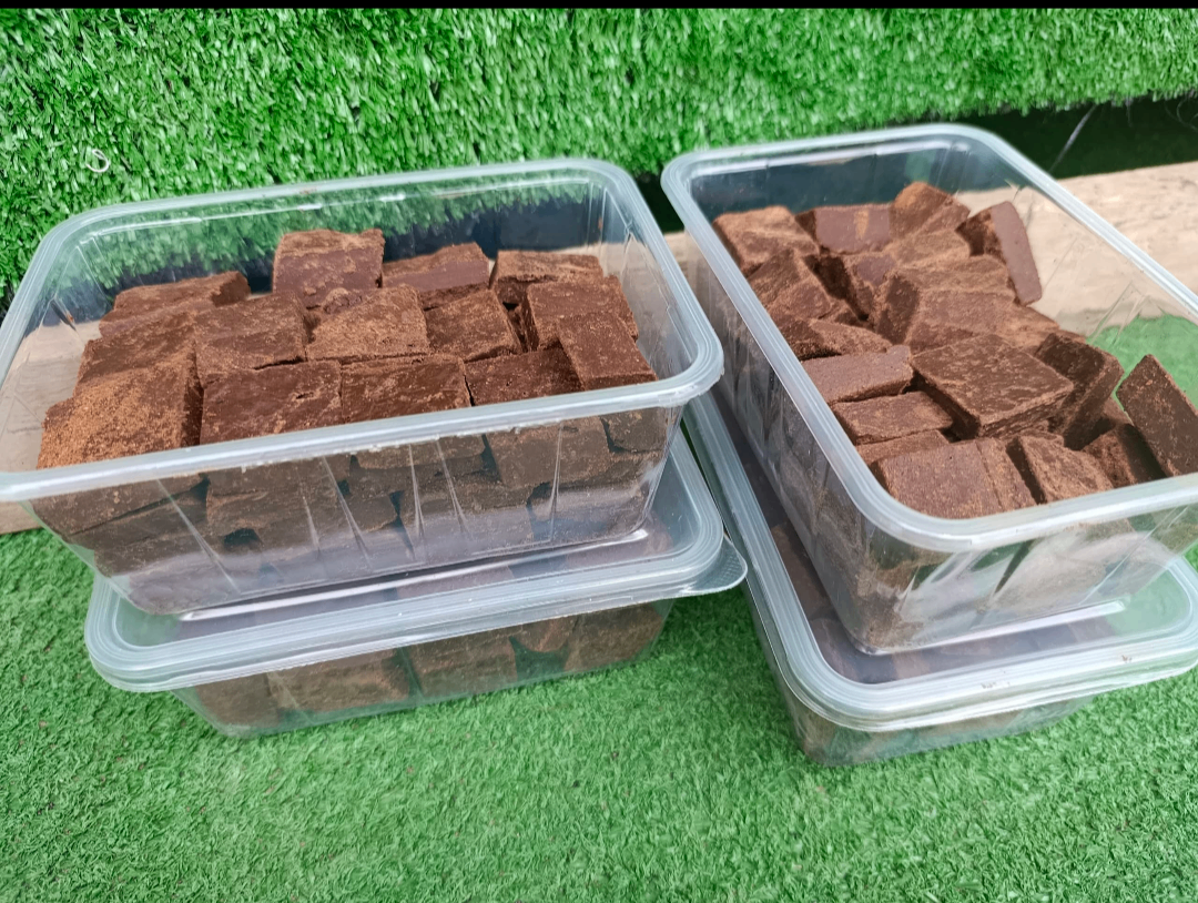 Cubes de chocolats noirs bio