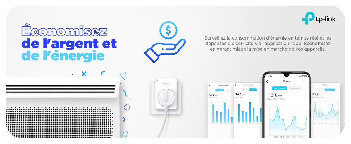 Prise WiFi Intelligente Tapo