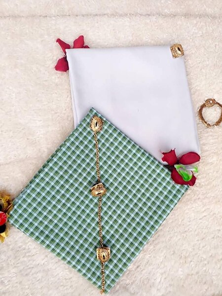 Plain and pattern fabric