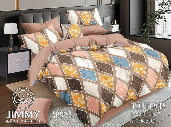 Parure de lit 3 pièces