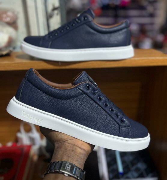 Sneakers en cuir pour homme