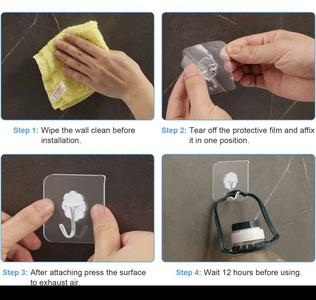 12 pcs wall hanging heavy duty