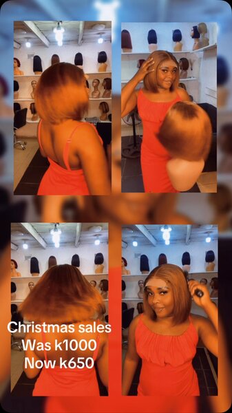 Beautiful and elegant women's wig