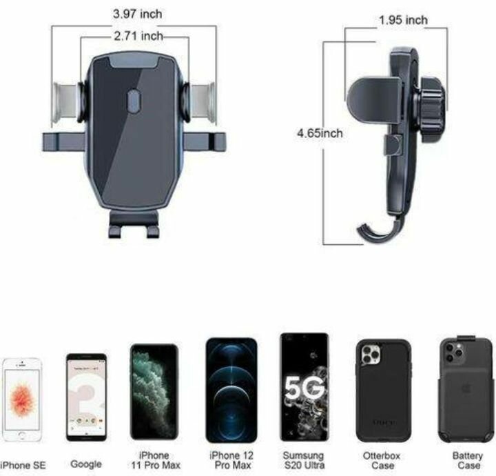 Support Téléphone Voiture Réglable