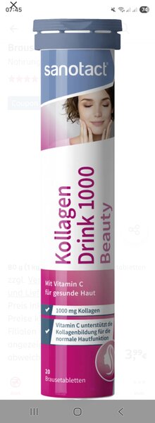 Collagène Sanotact 1000 Mg