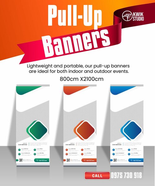 Pull up banners