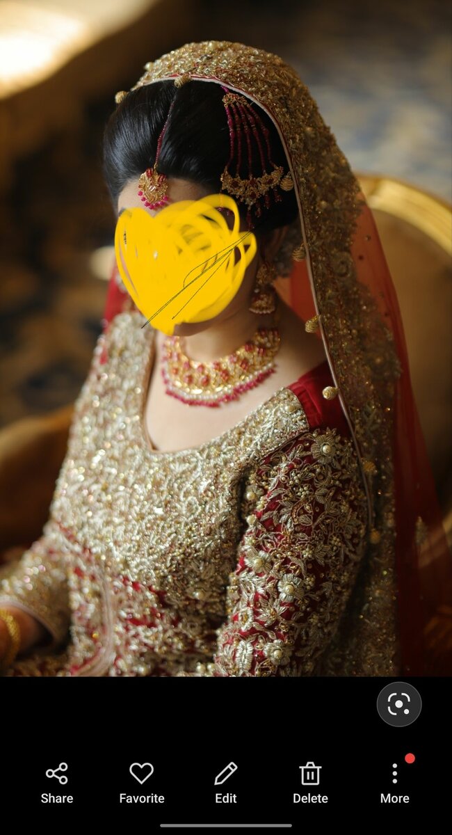 Bridal dress copied Elan Design size medium