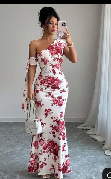 Robe Élegante Florale