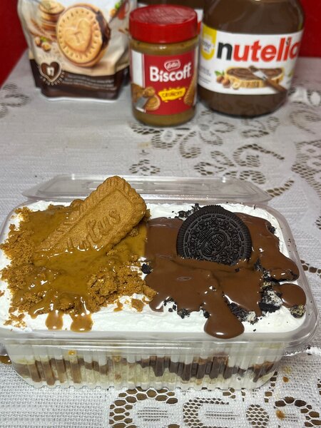 Layer bowls oreo et speculo