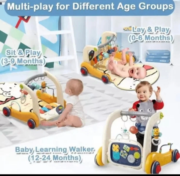 Trotteur Bébé Multifonction 2-en-1