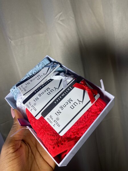 Panties(3 cotton panties in a well packaged box)