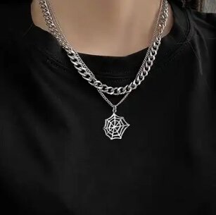 Collier Pendentif Unisexe Moderne