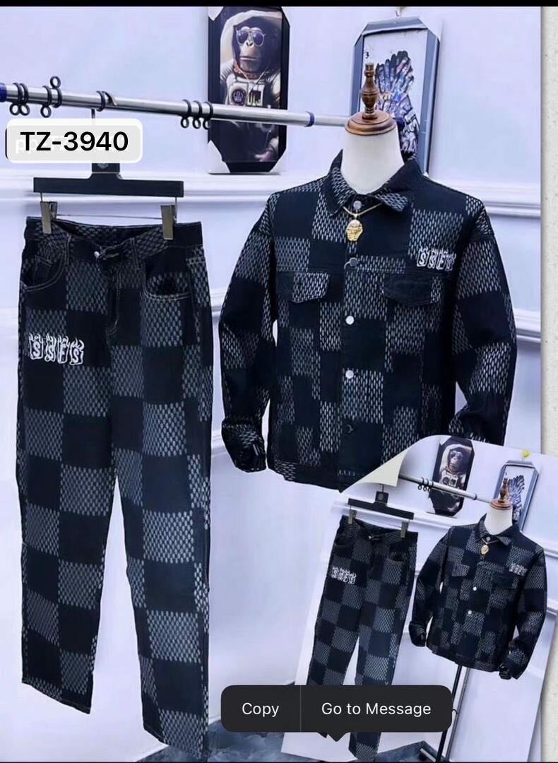 Couplet jeans homme femme