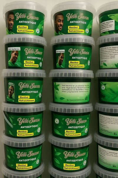 Yélé Savon Antiseptique Menthol