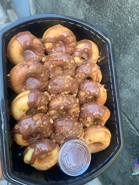 Mini beignets chocolat