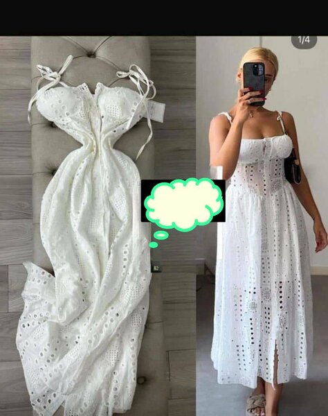 Robe Maxi Bohème Blanche