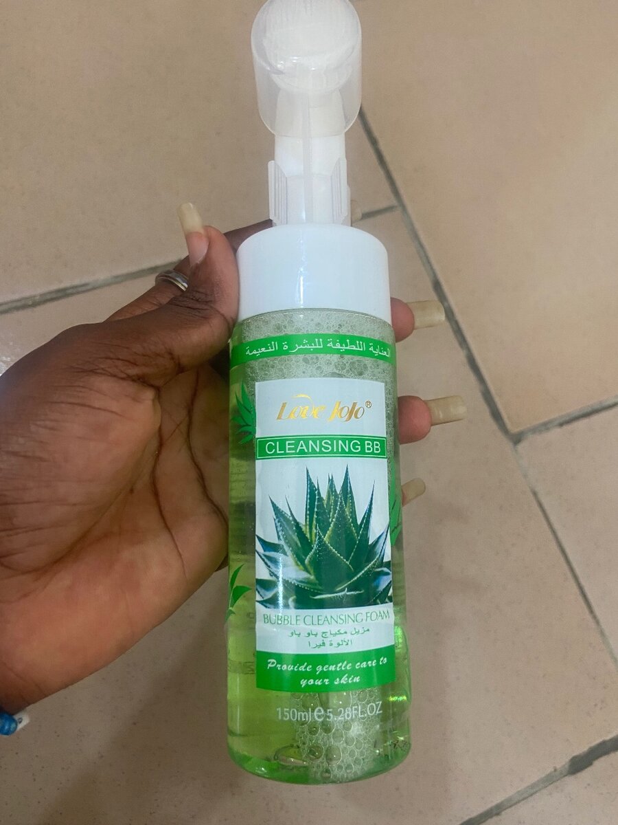 Mousse nettoyante Love Jojo