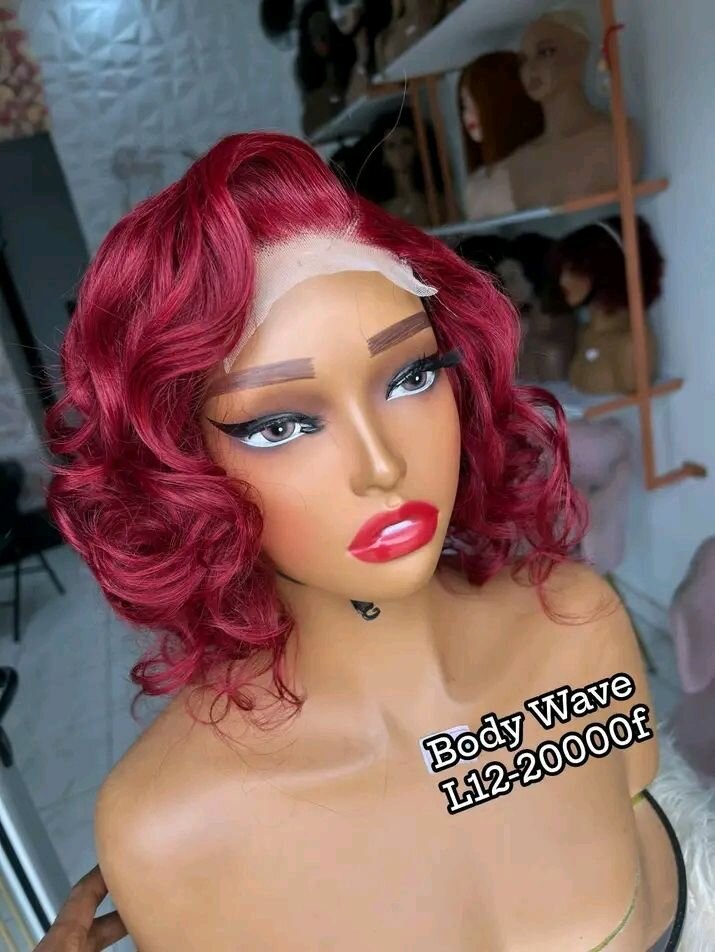 Perruque Body Wave Rouge