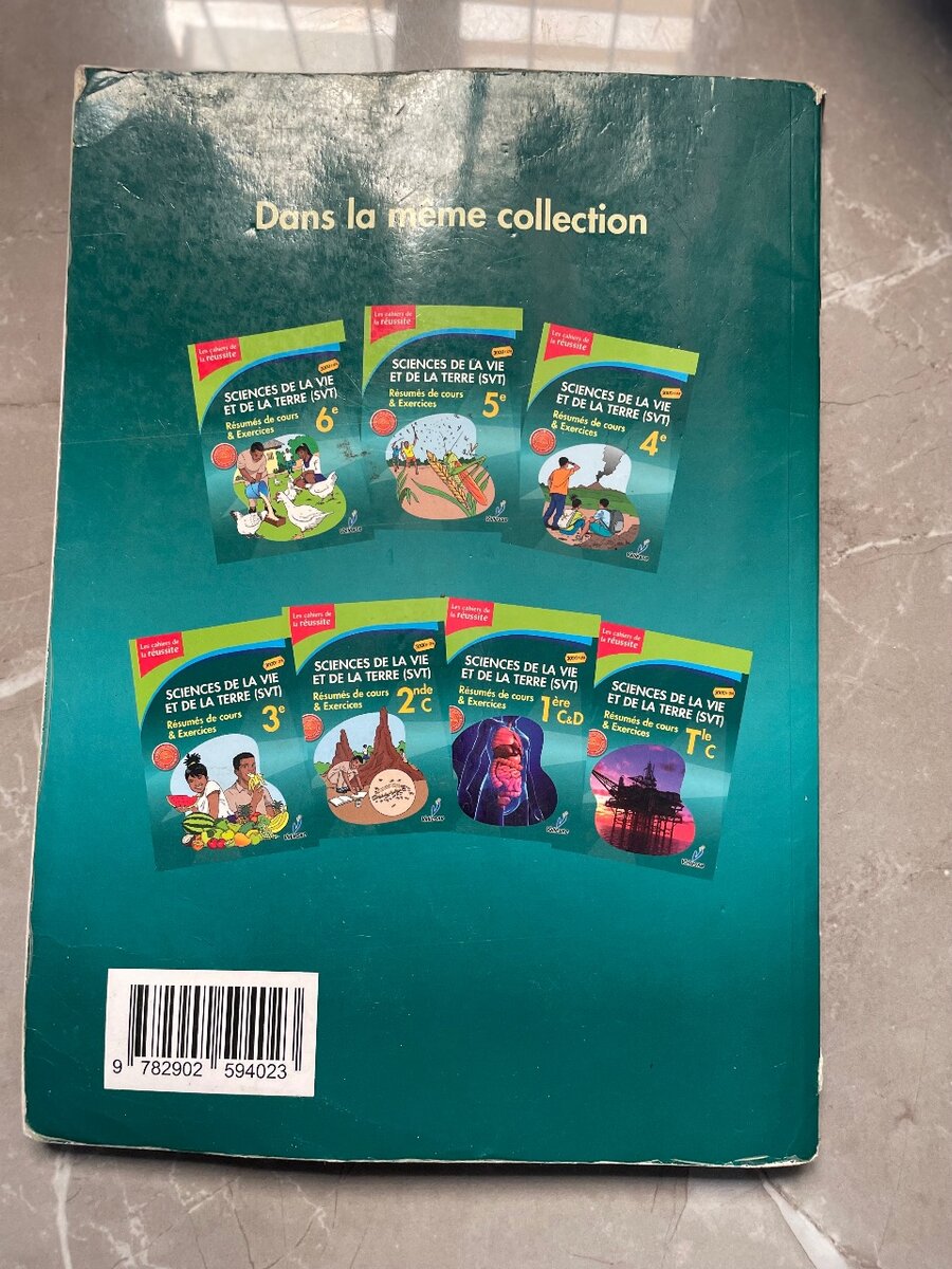 Sciences de la Vie Terminale D