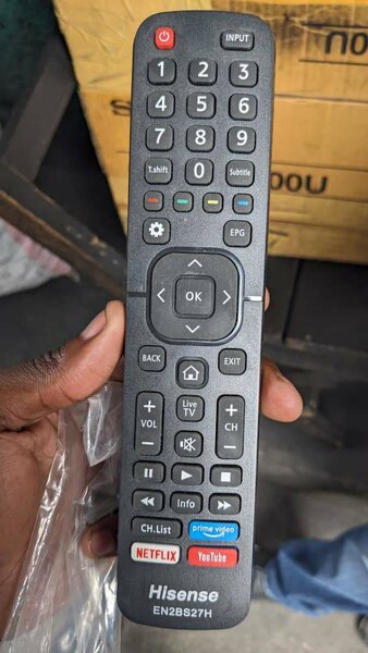 Hisense smart tv remote controls