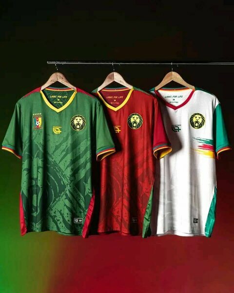 Maillot Cameroun officiel polyester
