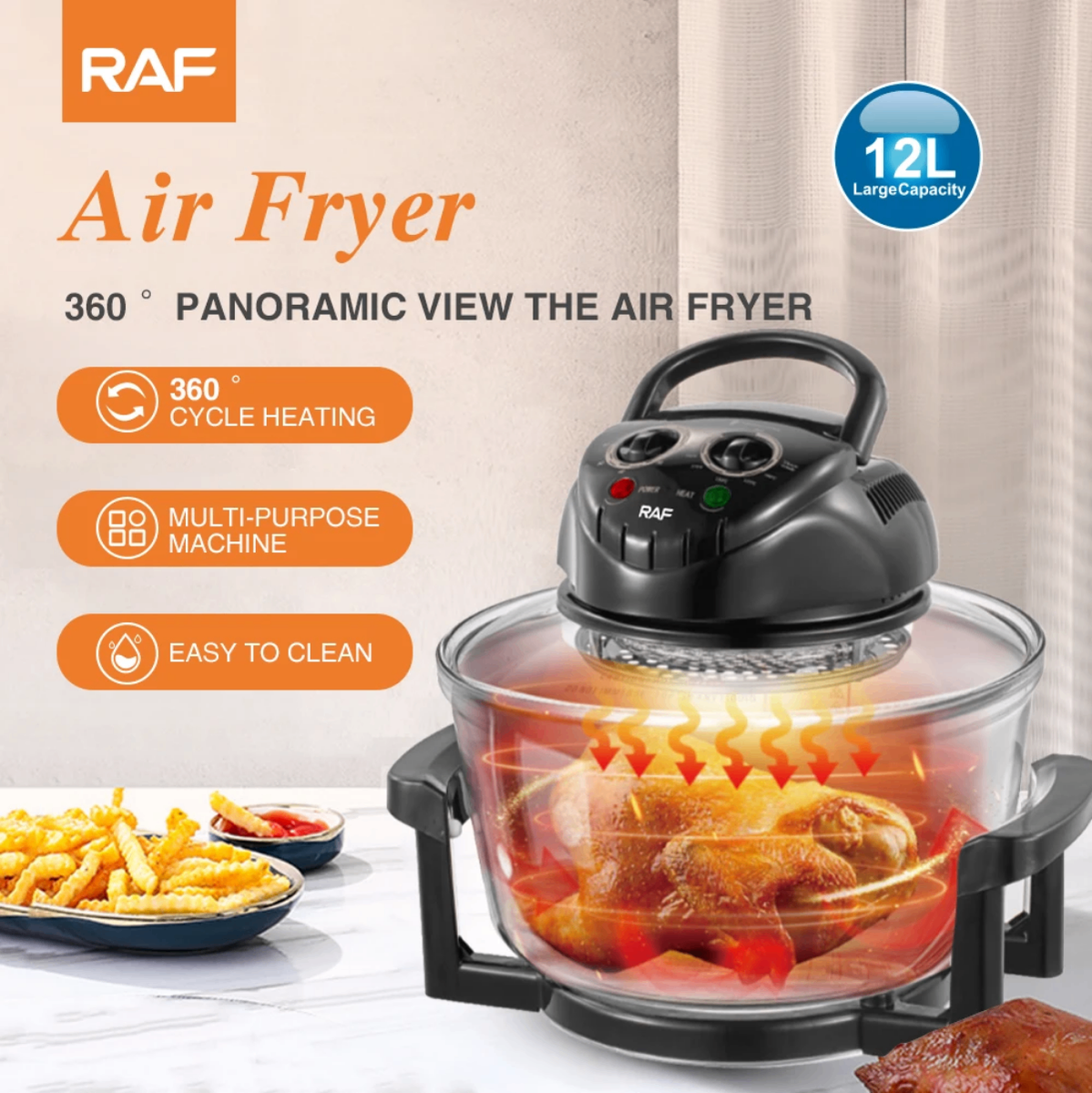Friteuse à Air 3-en-1 RAF