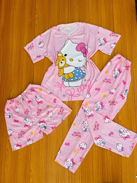 3 in 1 pajamas nightwear