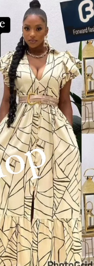 Robe longue beige femme -S M L XL