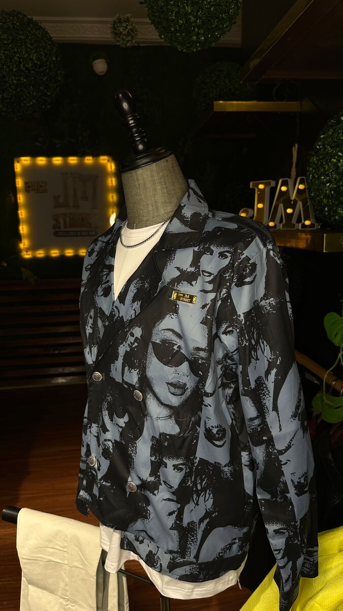 Veste graphique chic