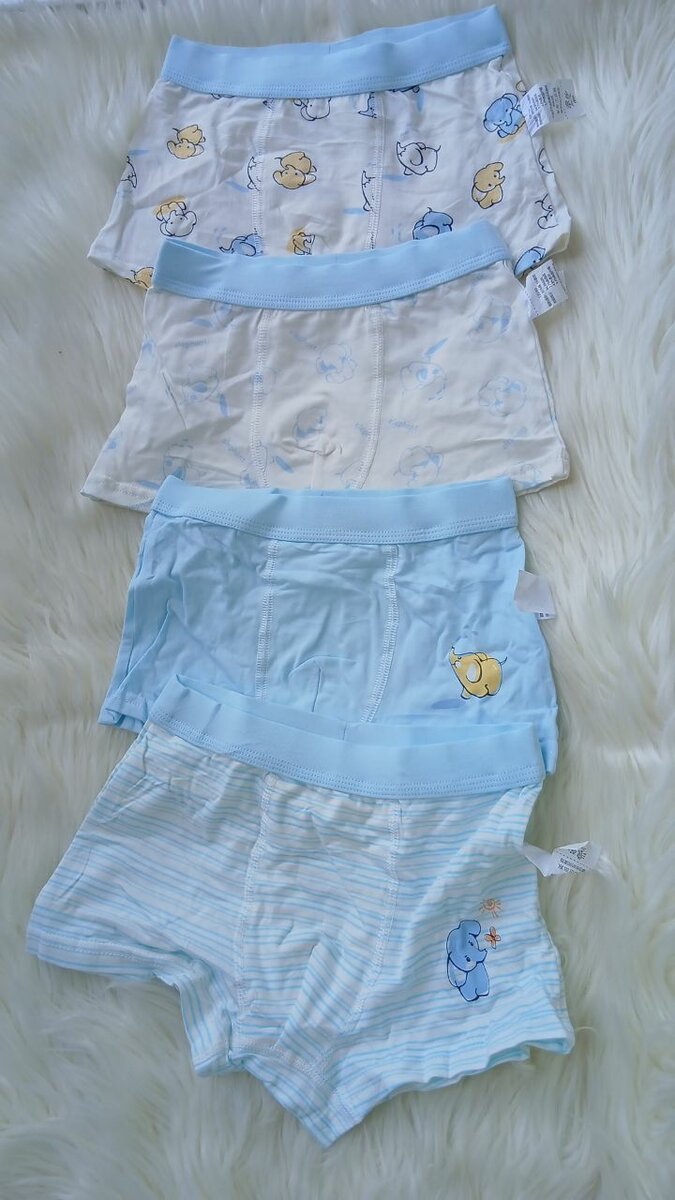 Shorts enfants en coton doux