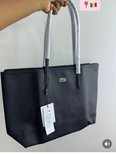 Sac cabas noir élégant