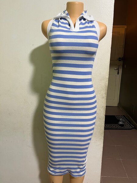 Robe rayée élégante