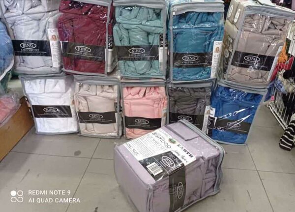 Bamboo 6pc bedsheets