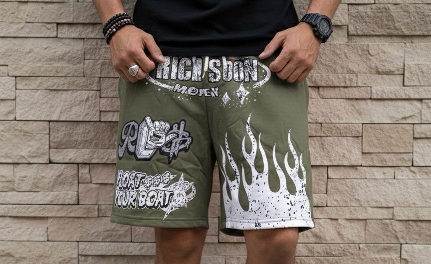 Rickson Shorts de sport pour homme