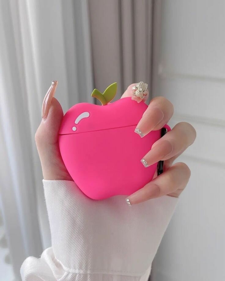 Coque protectrice AirPods cœur