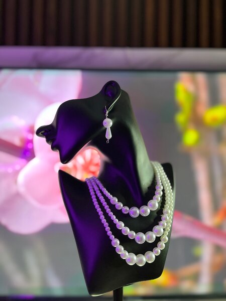 Élégant Collier en perles