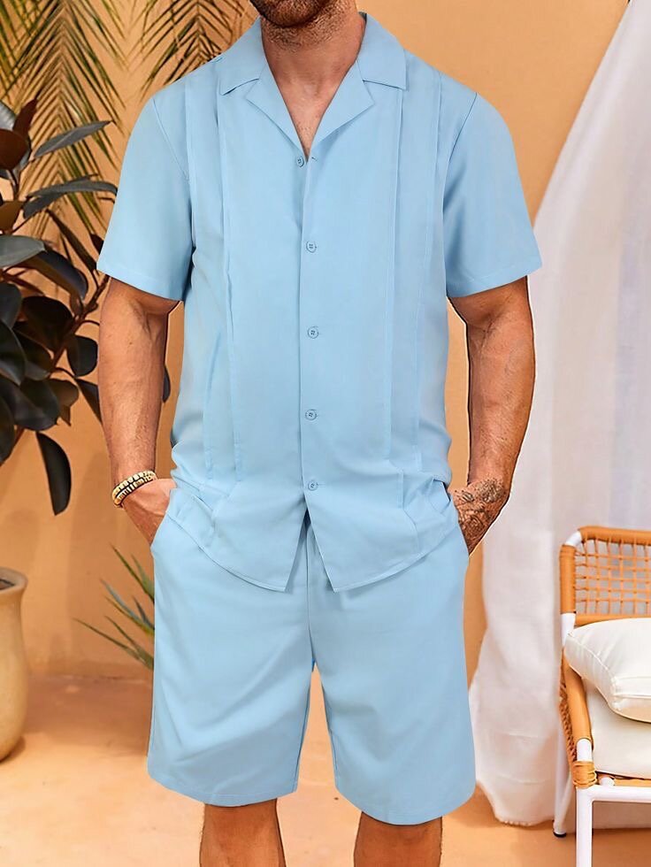 Ensemble de Vêtements d'Été Homme