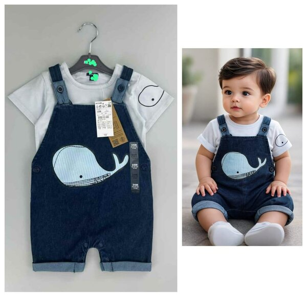 Ensemble Salopette Bébé Animaux