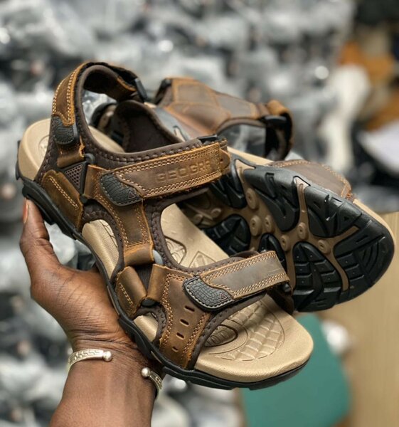 Sandales en cuir pour hommes
