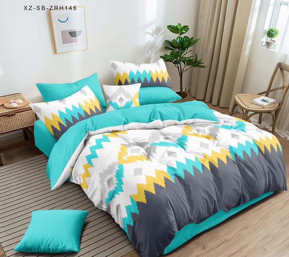 Parure de Lit Moderne Géométrique