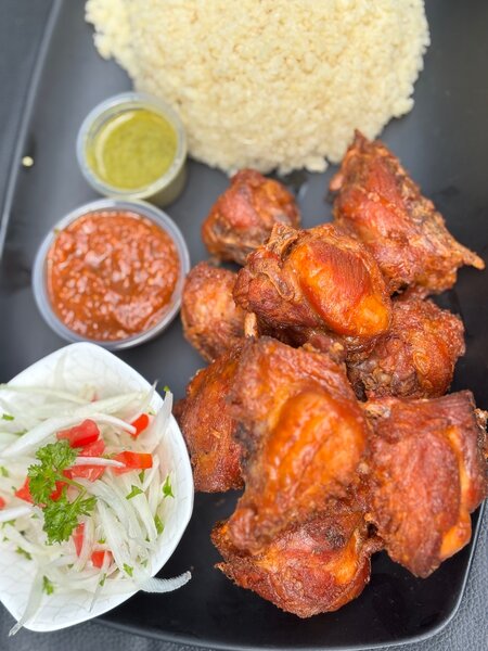 Plat de croupion de dinde