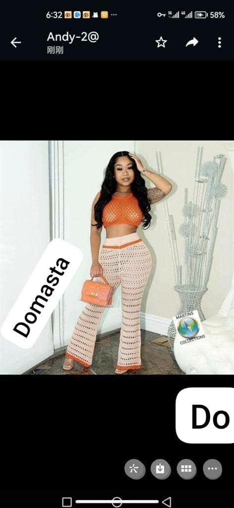 Ensemble crochet élégant