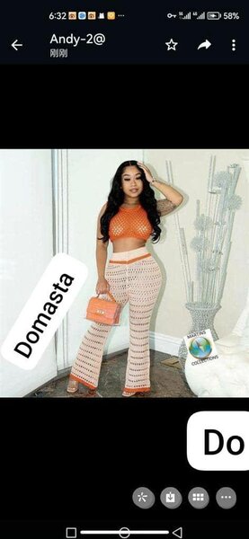 Ensemble crochet élégant