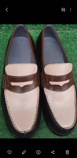 Mocassins élégants en cuir