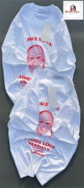 T-shirt imprimé visage